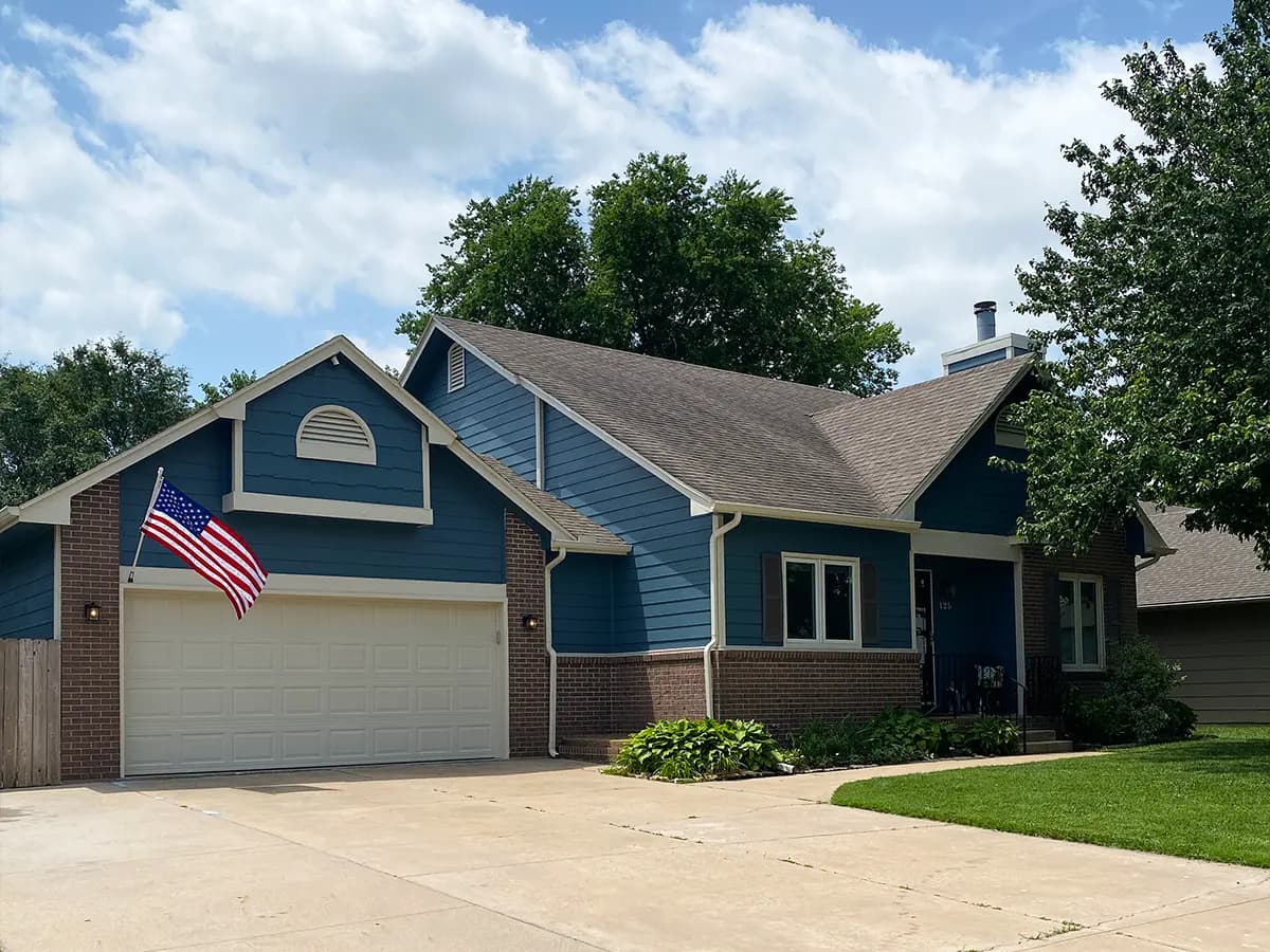 Roll Call Painting exterior project in Wichita, KS