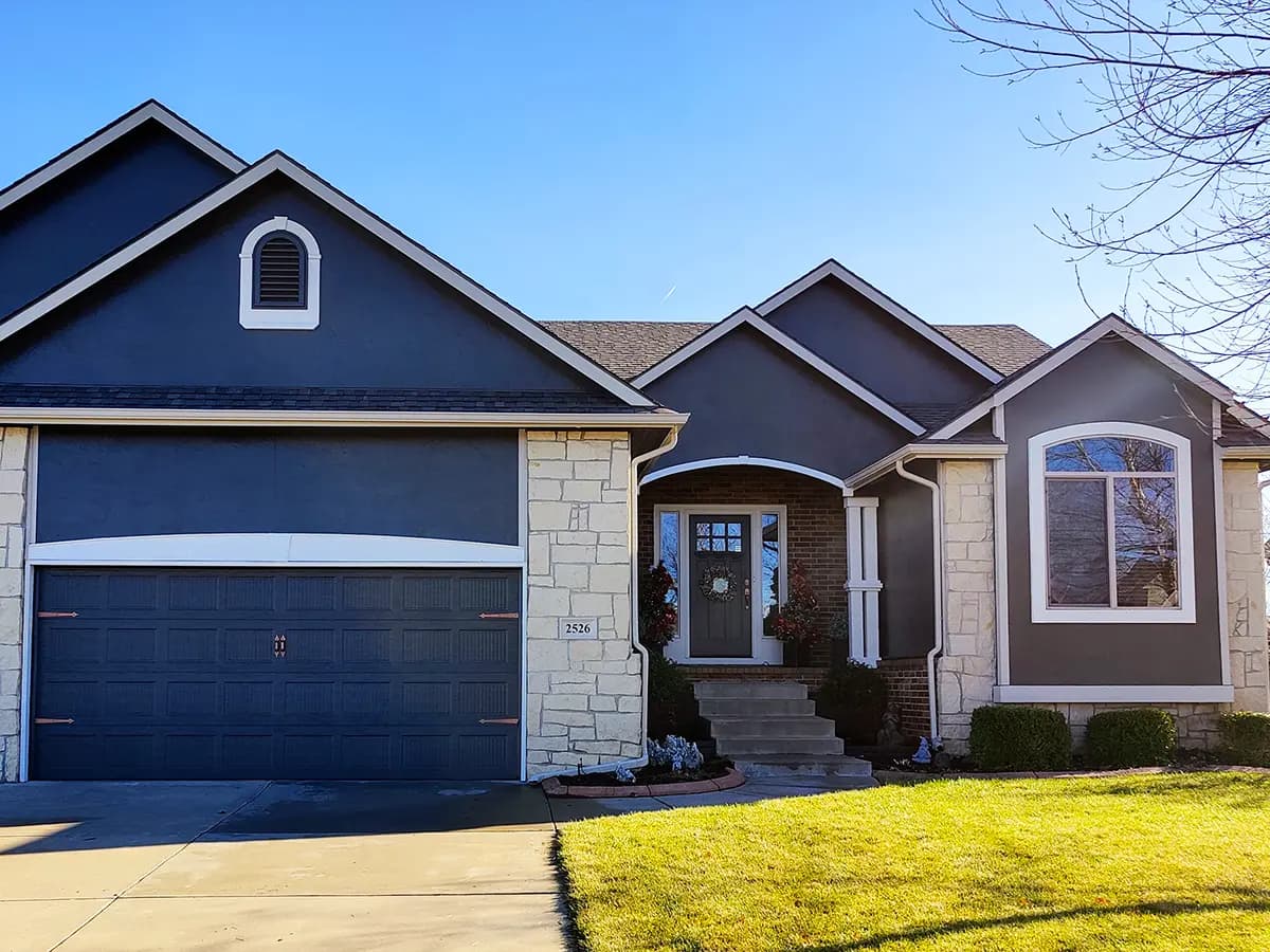 Exterior color transformation — before