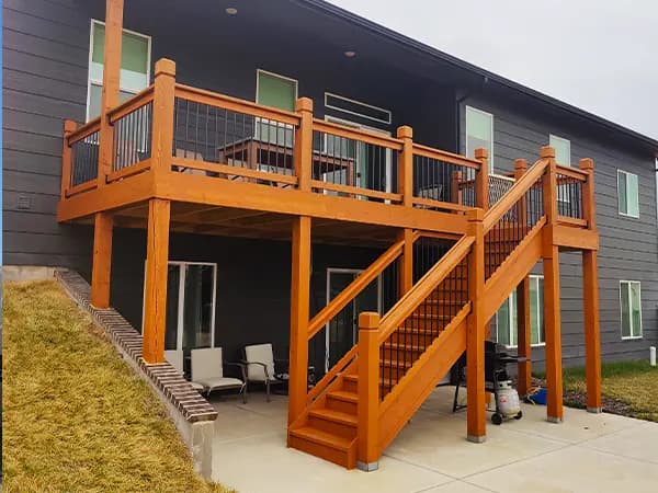 Deck Staining & Wood Repair
